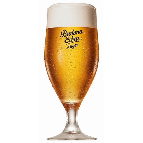 Taça para Cerveja Globimport Brahma Lager 8600515 - 380 ml