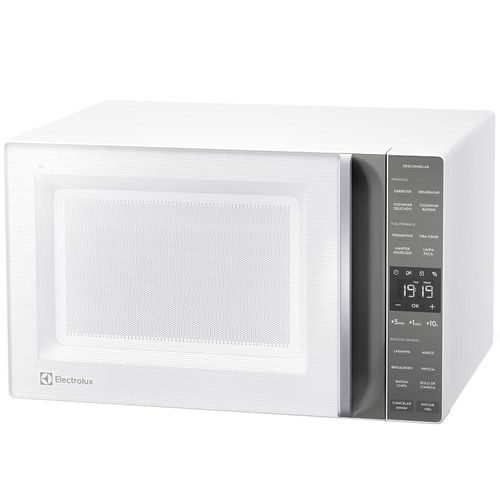 Forno de Micro-ondas Electrolux Efficient ME36B com Funções Fermentar e Manter Aquecido Branco - 36 L 220V
