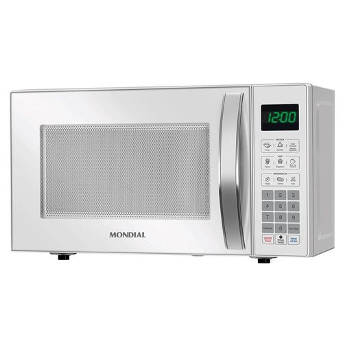 Micro-ondas Mondial MO-01-21-W com Função Tira Odor e Manter Aquecido Branco - 21L 220V