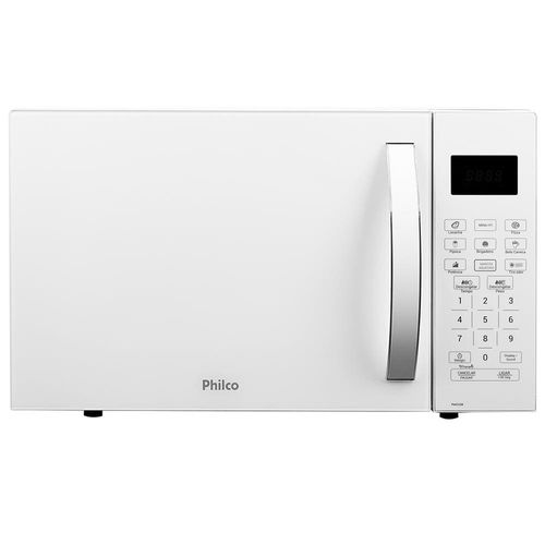 Forno de Micro-ondas Philco PMO23BB com Função Tira Odor Branco - 20L 110v