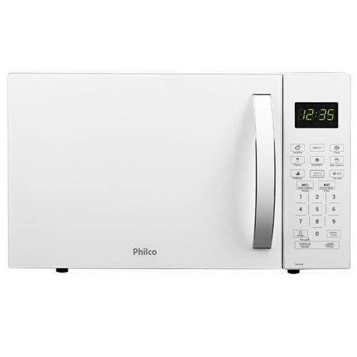 Forno de Micro-ondas Philco PMO23BB com Função Tira Odor Branco - 20L 110v