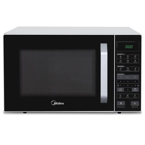 Forno de Micro-ondas Midea MXSA35P1/ MXSA35P2 com Função Eco 35L - Branco/Preto 110v