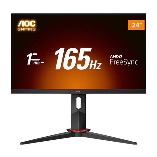 Monitor Gamer AOC 24G2S/BK 23,8" Widescreen FULL HD 1920x1080 165Hz 1ms AMD FreeSync Premium - Preto