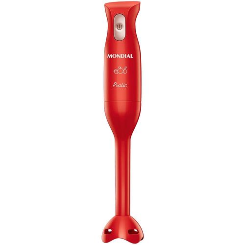 Mixer Mondial Pratic M-15-R 2 em 1 com Copo Medidor Vermelho – 200 W 220V