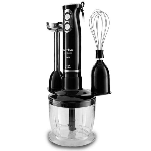 Mixer Britânia BMX400P 3 em 1 400 W - Preto 110V