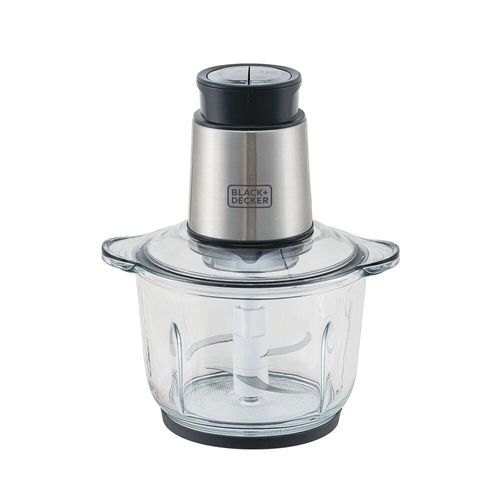 Miniprocessador Black+Decker MP300G Inox, 2 velocidades, 300W 110V