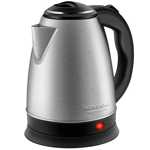 Chaleira Elétrica Mondial Pratic CE-06 com Capacidade de 2L - Inox 110V