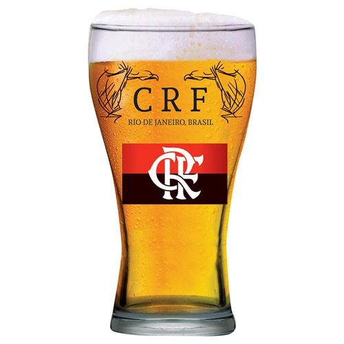 Copo Shape para Cerveja Globimport Flamengo CRF - 470ml