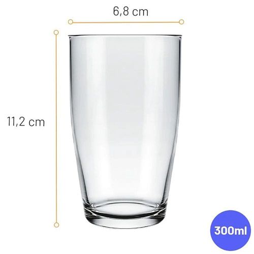 Conjunto de Copos Nadir Prosa 300 ml – 6 Peças