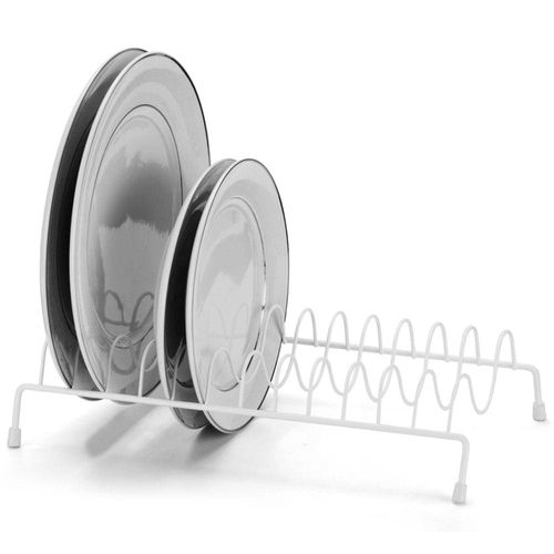Organizador Seca Pratos Universal com Ponteira Plástica Arthi - Branco