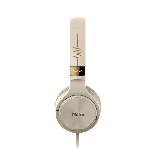 Fone de Ouvido Philco Headphone PFO02G - Bege