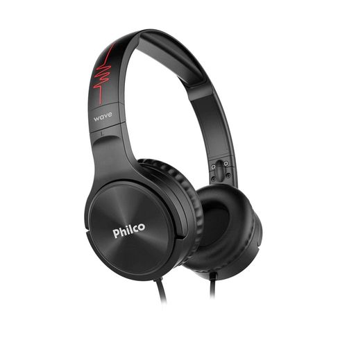 Fone de Ouvido Philco Headphone PFO02P - Preto