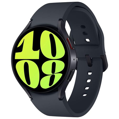Smartwatch Samsung Galaxy Watch6 LTE 44mm Grafite Tela Super AMOLED de 1.47", Bluetooth, Wi-Fi, GPS, NFC e Google Wear OS