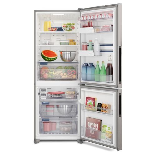 Geladeira Electrolux IB7S Frost Free Inverse Efficient com AutoSense Inox Look - 490L 220V
