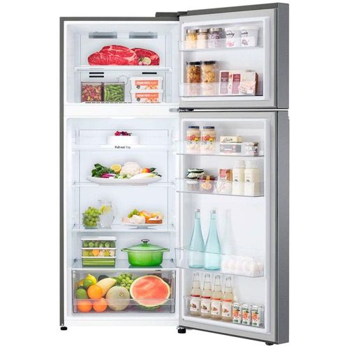 Geladeira LG Frost Free Inverter GN-B392PQD 395 L - Inox 220v