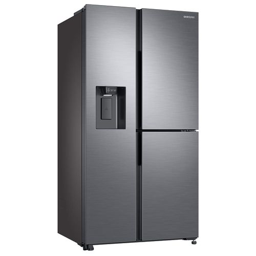 Geladeira Samsung Inverter Frost Free Side By Side RS65R 3 Portas com Tecnologia Exclusiva SpaceMax Inox Look - 602 L 110v