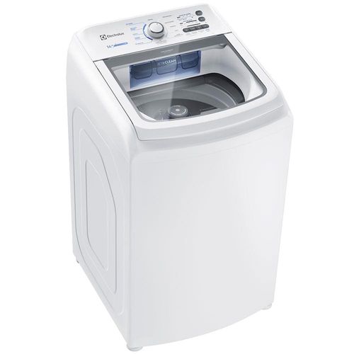 Lavadora de Roupas Electrolux LED14 Automática Essential Care com Cesto Inox, Jet&Clean e Ultra Filter 14kg - Branca 220v