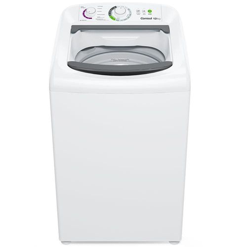 Lavadora de Roupas Consul 12kg CWH12BB com Dosagem Econômica e Ciclo Edredom – Branca 220V