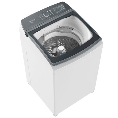 Lavadora de Roupas Brastemp 17kg BWK17AB com Ciclo Tira Manchas Advanced e Ciclo Antibolinha – Branca 110V