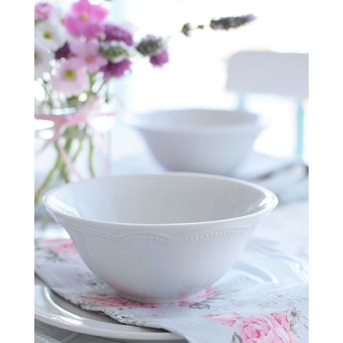 Conjunto de Bowls Germer Cottage em Porcelana 400 ml – 6 Peças