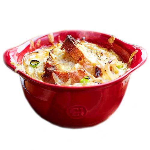 Bowl em Cerâmica Emile Henry 16,5x14 cm Vermelho - 550 ml
