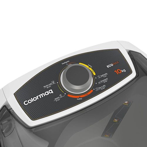 Lavadora Colormaq LCS10M Semiautomática Branca - 10kg 220v