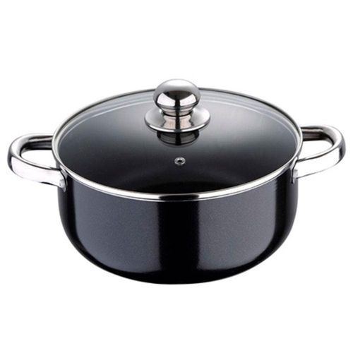 Caçarola Bergner Pixel Pro em Alumínio Prensado - 24 cm
