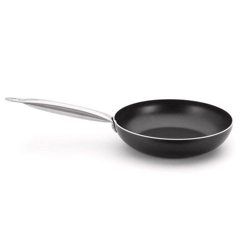 Frigideira Multiflon Fit Profissional com Revestimento Antiaderente Quartzo Preta - 24 cm