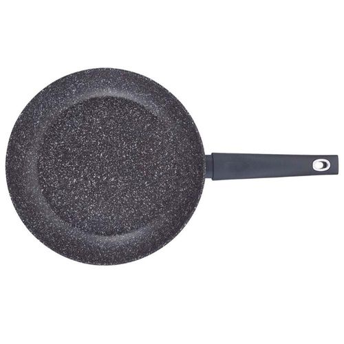 Frigideira Bergner Orion em Alumínio Forjado com Revestimento em Marble e Fundo de Indução 28 cm – Cinza