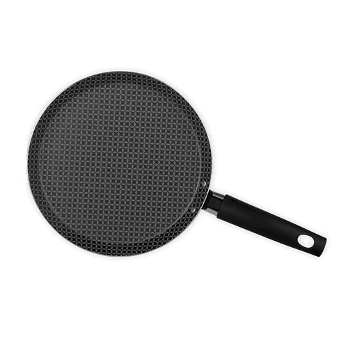 Crepeira e Panquequeira Multiflon Gourmet Antiaderente Ultra 7 Preta - 18 cm