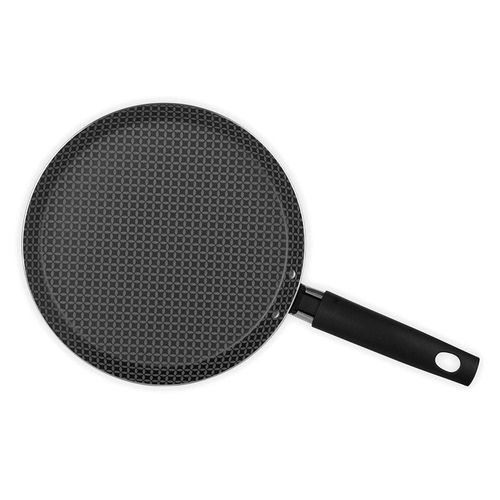 Crepeira e Panquequeira Multiflon Gourmet Antiaderente Ultra 7 Preta - 24 cm