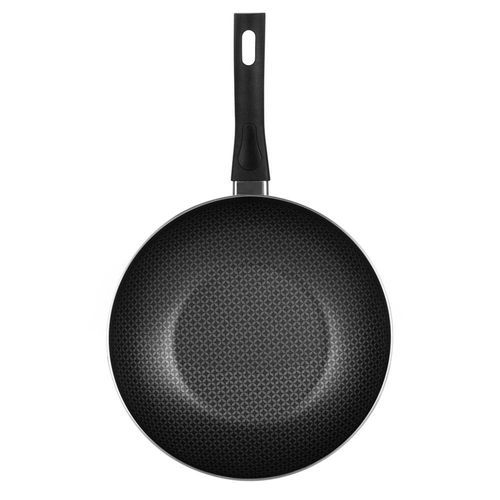 Frigideira Wok Multiflon Color com Revestimento Ultra 7 Rosa - 28 cm