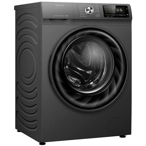 Lava e Seca Hisense WD5Q13 Titanium com Motor Inverter e Função Steam – 13/8kg 110V