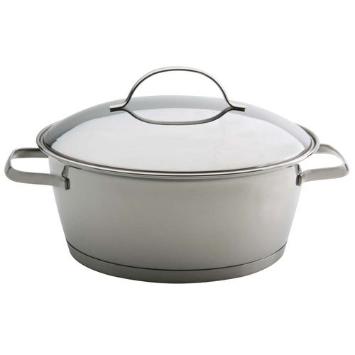 Conjunto de Panelas Tramontina Allegra 65650190 em Aço Inox - 5 peças