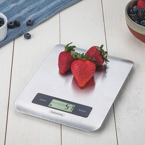Balança Digital para Cozinha Tramontina Adatto 5kg em Aço Inox