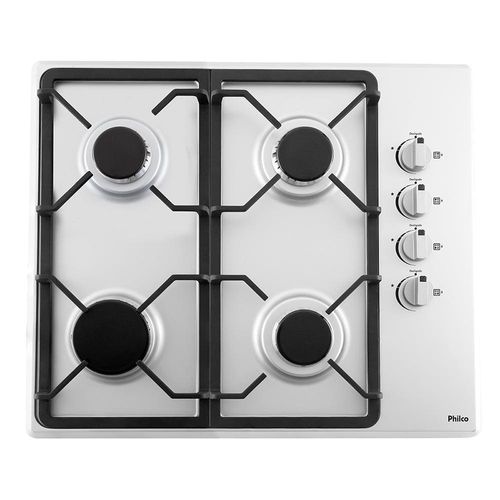 Cooktop a Gás Philco PCT04I 4 Bocas com Acendimento Automático Bivolt – Inox