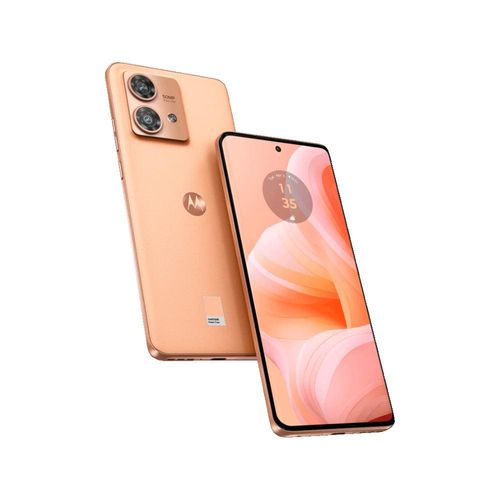 Smartphone Motorola Edge 40 Neo 5G Peach Fuzz 256GB 8GB + 2GB RAM Boost Tela de 6.55", Câmera Dupla, Android 13 e Processador Dimensity 7030 Octa-Core