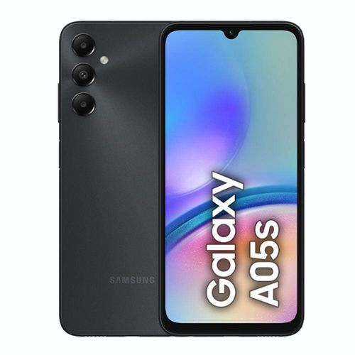 Smartphone Samsung Galaxy A05s Preto 128GB, 6GB, Tela Infinita de 6.7", Processador Octa-Core, Câmera Tripla Traseira e Selfie de 13MP