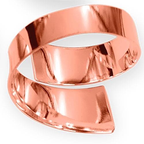 Conjunto de Argolas para Guardanapo Haus Concept Mirazur Rosa Gold – 4 Peças