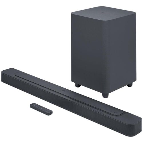 Soundbar JBL Bar 500 com 5.1 Canais Tecnologia MultiBeam e Dolby Atmos - 295W RMS