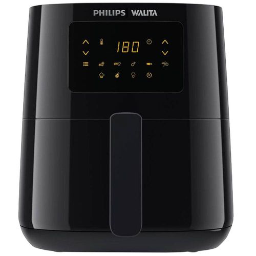 Fritadeira Elétrica Sem Óleo Air Fryer Philips Walita RI9252 4,1 L Digital - Preta 110V