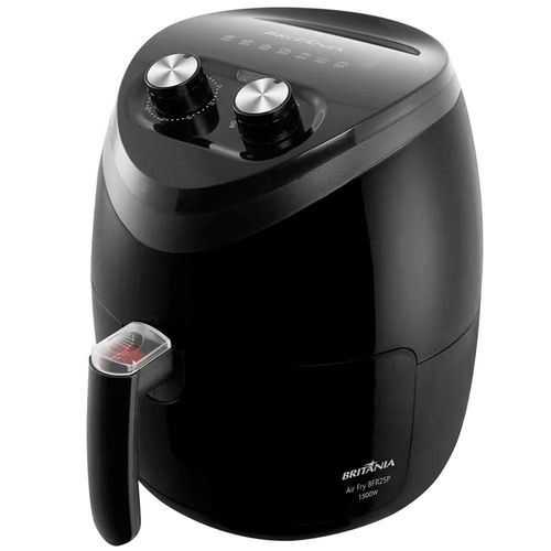 Fritadeira Elétrica Sem Óleo Air Fryer Britânia BFR25P 3,5L - Preta 220V