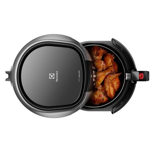Fritadeira Elétrica Sem Óleo Air Fryer Electrolux EAF20 Digital Experience 3,2L - Cinza 220v