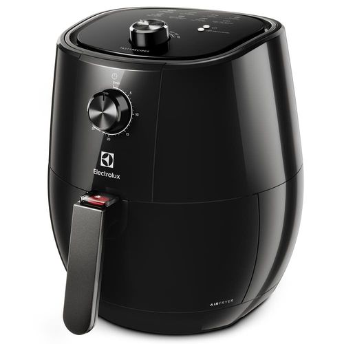 Fritadeira Elétrica Sem Óleo Air Fryer Electrolux EAF10 Efficient 3,2L - Preta 110v