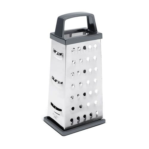 Ralador Brinox 4 Faces com Visor Top Pratic 20,5cm - Aço Inox