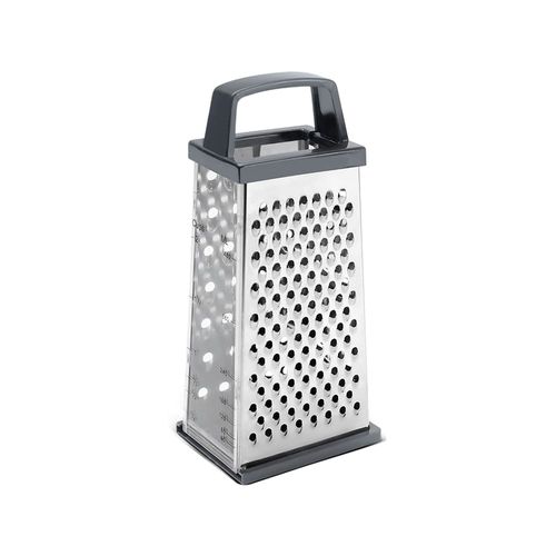 Ralador Brinox 4 Faces com Visor Top Pratic 20,5cm - Aço Inox
