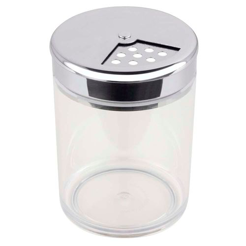 Queijeira com Tampa Forma em Vidro e Inox - 160 ml ..