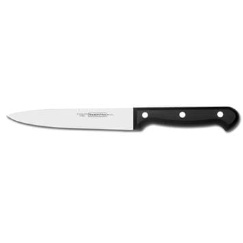 Faca 6" para Cozinha Tramontina em Inox e Polipropileno Ultracorte
