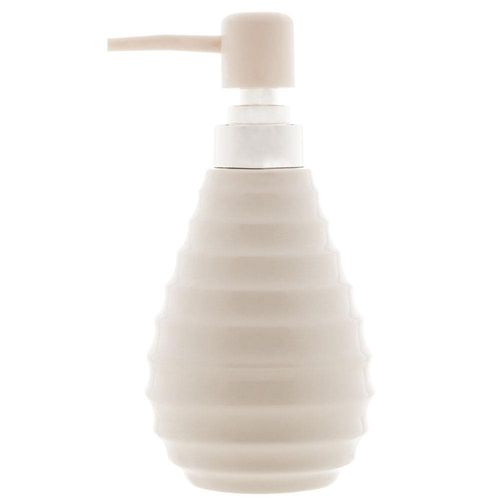 Porta Sabonete Líquido de Cerâmica Wolff 300ml - Branco