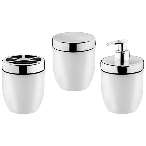 Conjunto para Lavabo Forma Acquaset 800733/BR Branco - 3 Peças